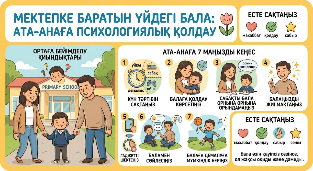 Ата-анаға жадынама.Памятка для родителей.